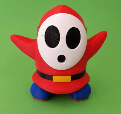 Shy Guy from Mario games | 3d print model