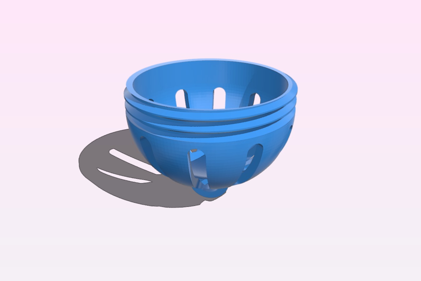 Tallow ball bird feeder