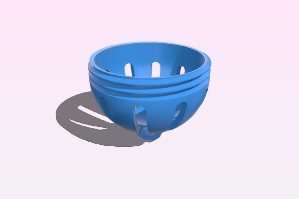Tallow ball bird feeder | 3d print model