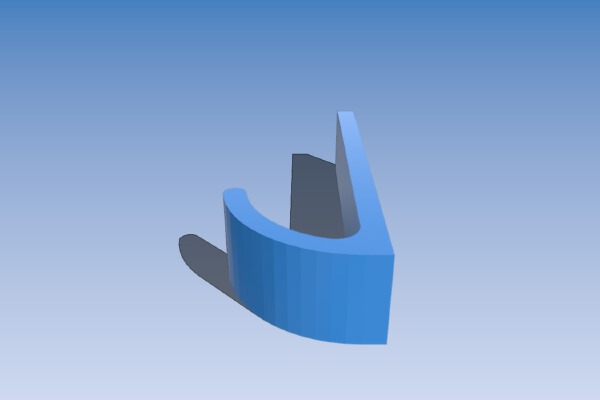 Gancho J - Teste | 3d print model