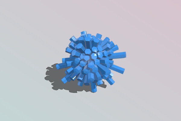 crystal sphere | 3d print model