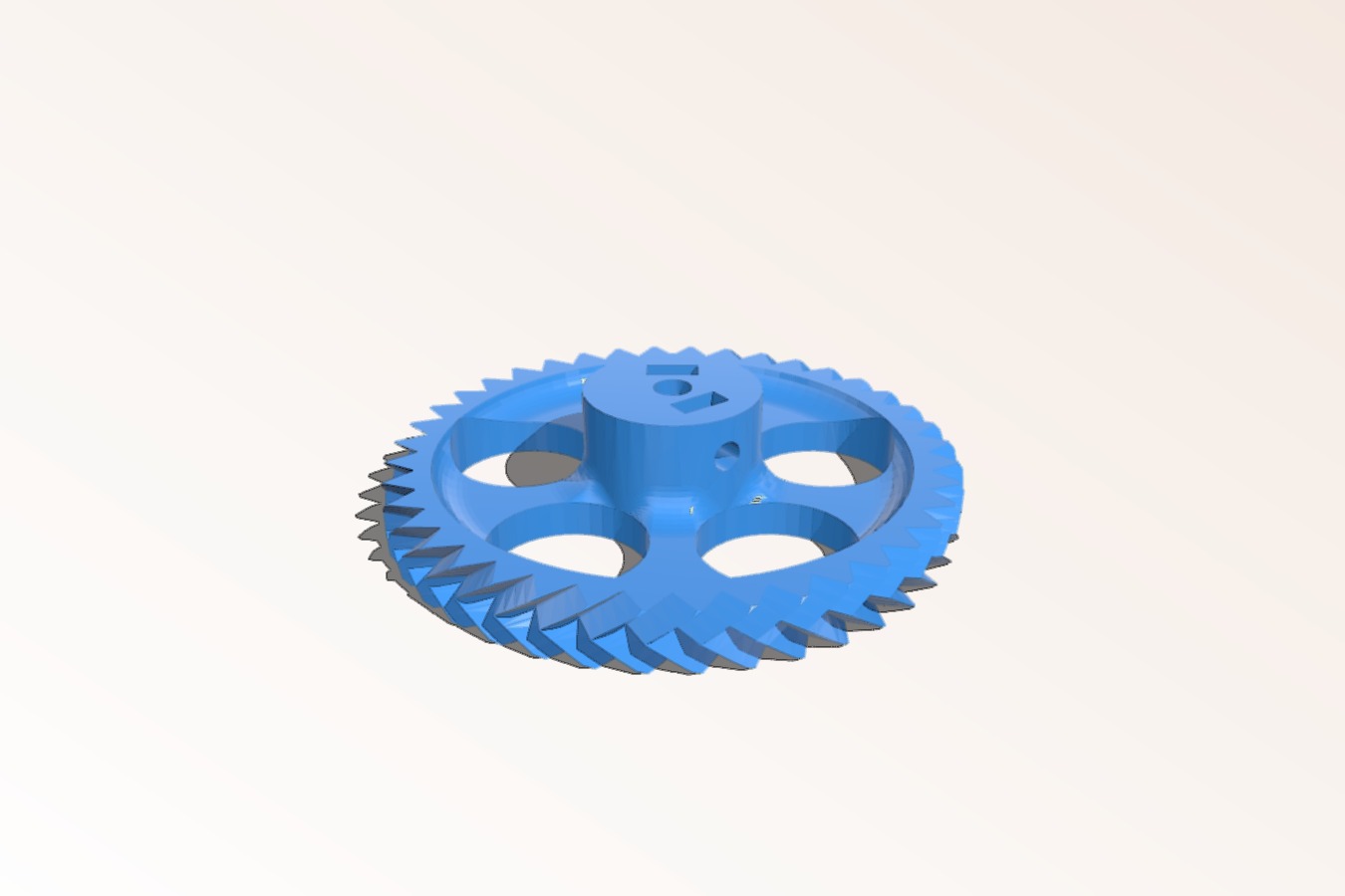 Herringbone Gear Set for Orca Extruder v10_v10b