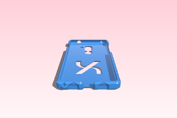 Rugged case for Huawei Honor 6X, Mate 9 Lite, Huawei GR5 2017 | 3d print model