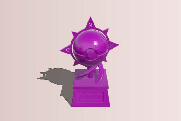 Poke ball cup – pokemon | 3d print model