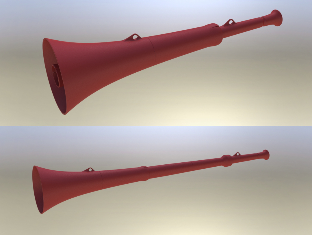 Collapsible Vuvuzela