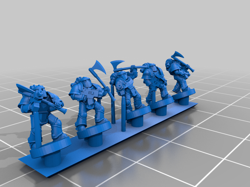 Galactic Crusaders - Remix - Norse King's Grey Murderers - 6-8 mm