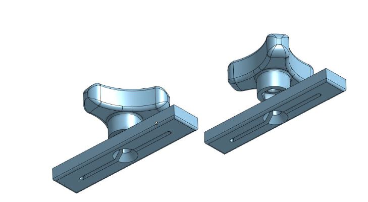 Featherboards with Locking Miter Blocks | 3d print model
