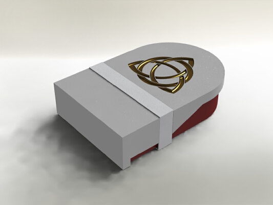Celtic Knot Dice Tray | 3d print model