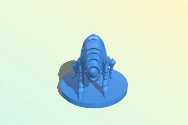 Monster Flea | 3d print model