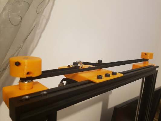 Alfawise U20 - Dual Z with top mounted stepper | 3d print model