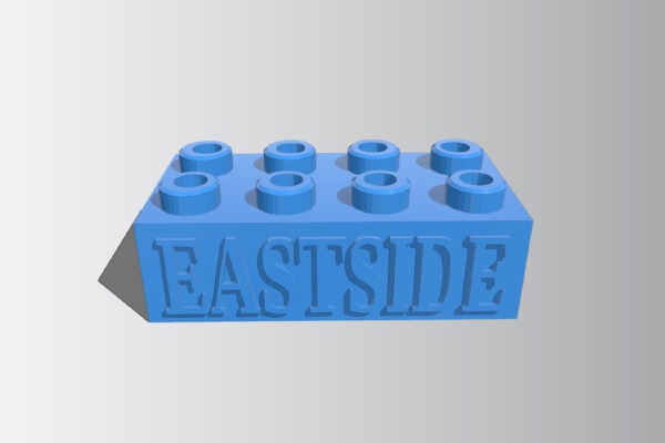 Lego Block Pencil Holder | 3d print model