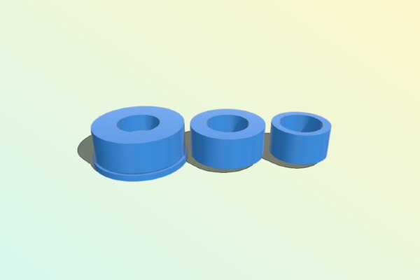 Miniature Filament Spool Props | 3d print model
