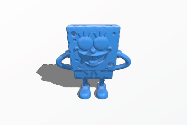 The funny Sponge Bob | 3d print model