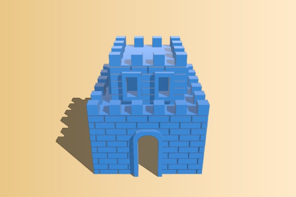Mini castle | 3d print model