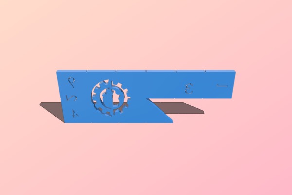 Measuring tool | 3d print model