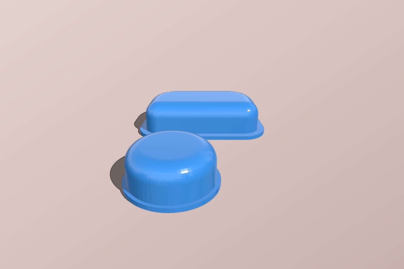 Replacement Buttons for Citroen Picasso 2003 Keyfob (may fit others)