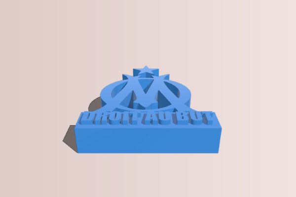 Olympique de Marseille | 3d print model