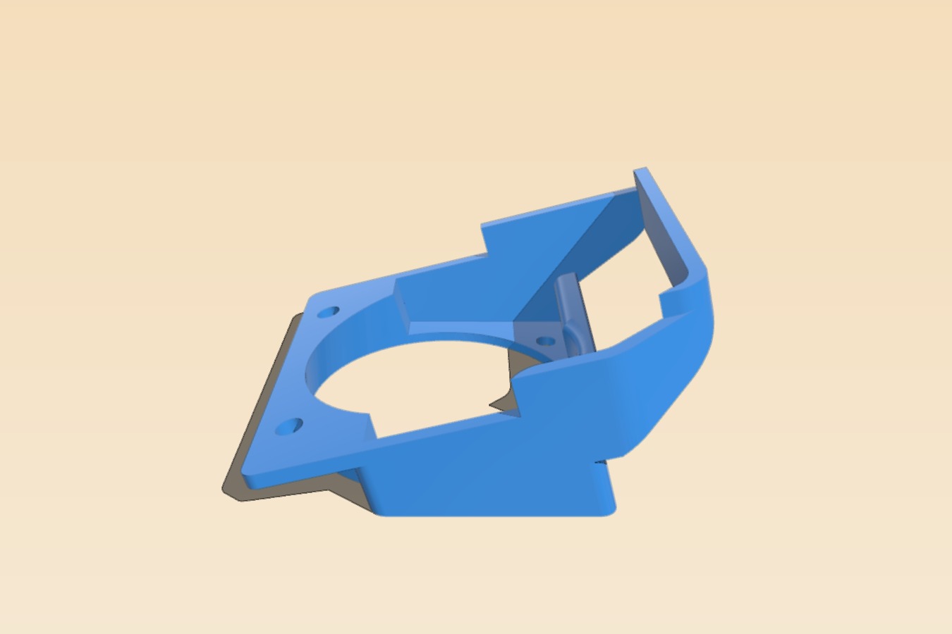 DaVinci 1.0 Extruder Heatsink Cooling Shroud