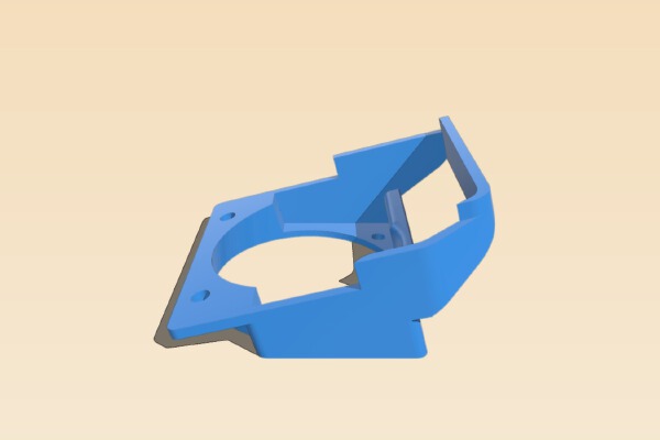 DaVinci 1.0 Extruder Heatsink Cooling Shroud | 3d print model