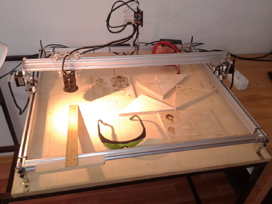 Benbox 6040 Laser Machine (addons) | 3d print model