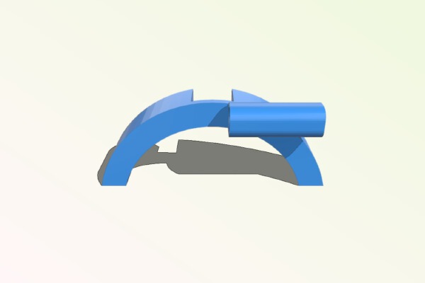 ath-m50x microphone | 3d print model