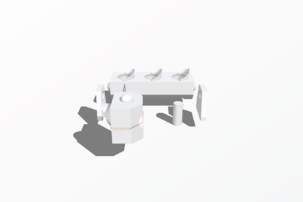Traffic light for 10mm LED's | 3d print model