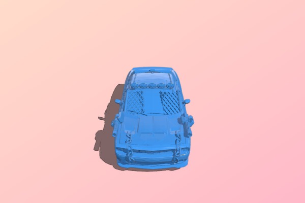 Battle Cuda from Phantasm Ravager | 3d print model