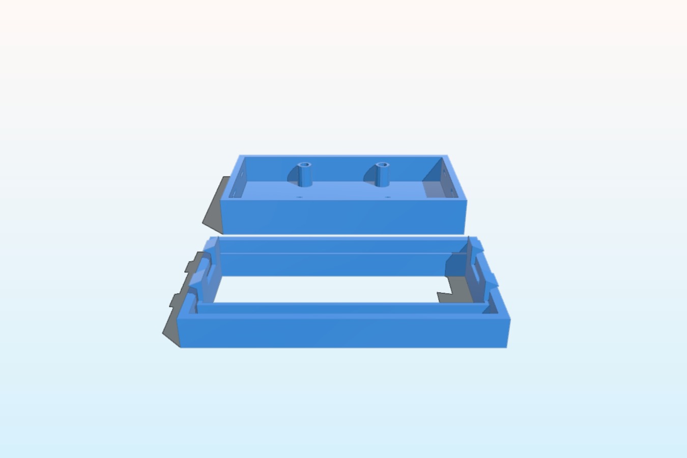 Open 7 Segment display project box