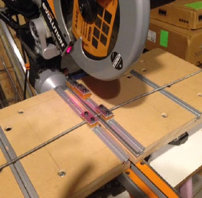 Miter saw clamp | 3d print model