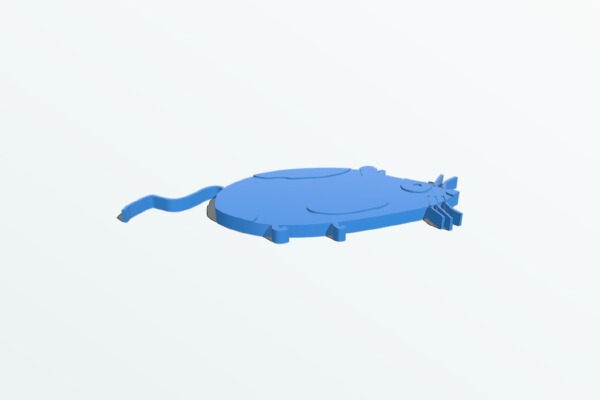 Plump Mouse | 3d print model