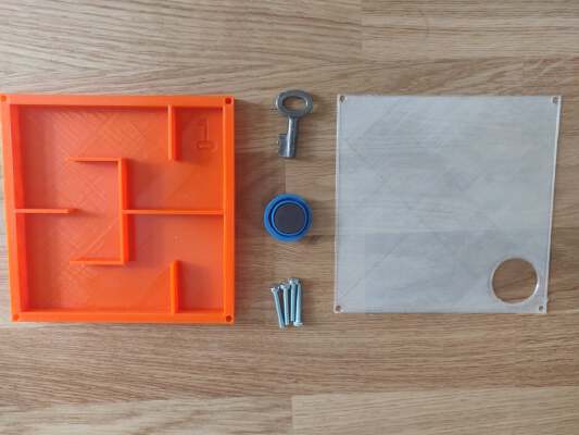 Simple maze for Escape room | 3d print model