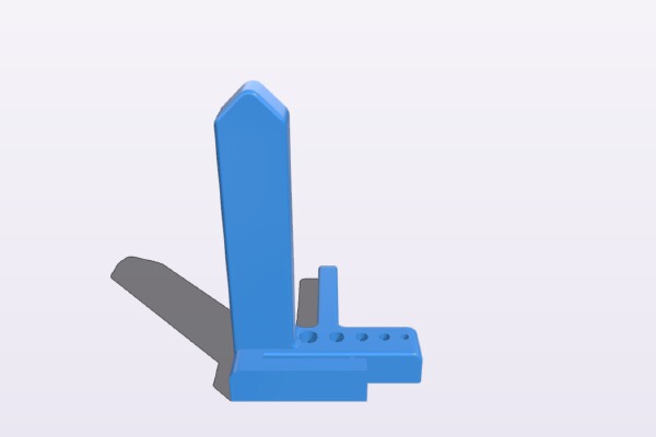 Wanhao Duplicator I3 PVC Style Z-Brace and extras | 3d print model