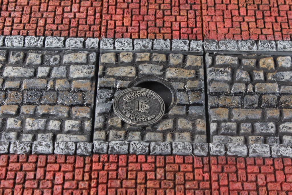 OpenForge 2.0 Cobblestone Streets: Manholes