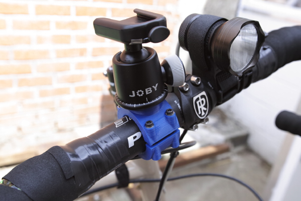 31.8mm handlebar tripod head mount 1_4 | 3d print model