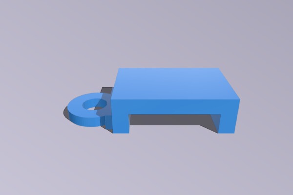 LPD8806 LED Strip Clip | 3d print model