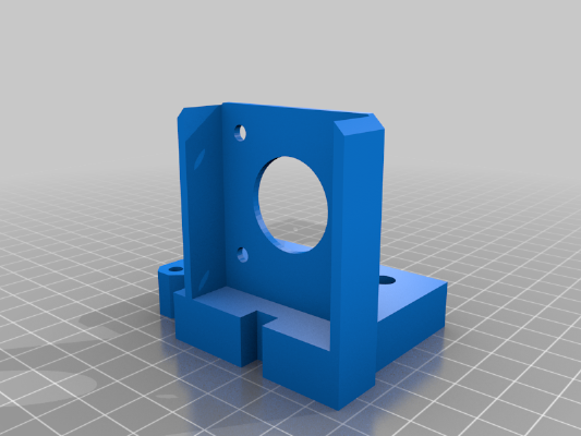 8" Pegasus Titan Extruder Mount | 3d print model