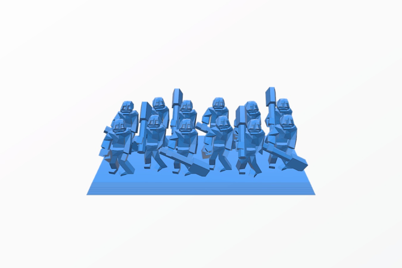 10mm Undead Zombie Infantry Warmasters