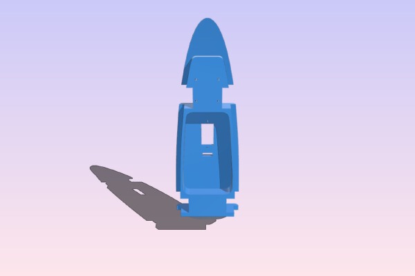 FPV Deck for Volantex Ranger_PhoenixV2 2000 | 3d print model