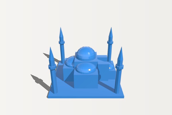 Hagia Sophia Mosque Church | 3d print model