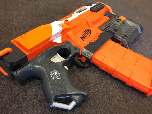 Nerf Stryfe Demolisher body kit | 3d print model