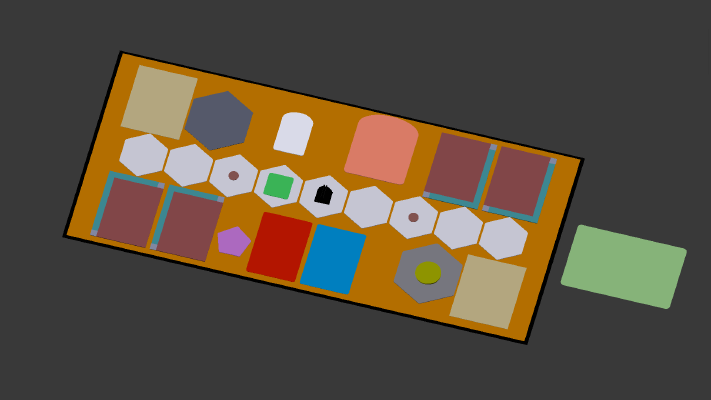 Game elements for BattleCon v1.1 | 3d print model