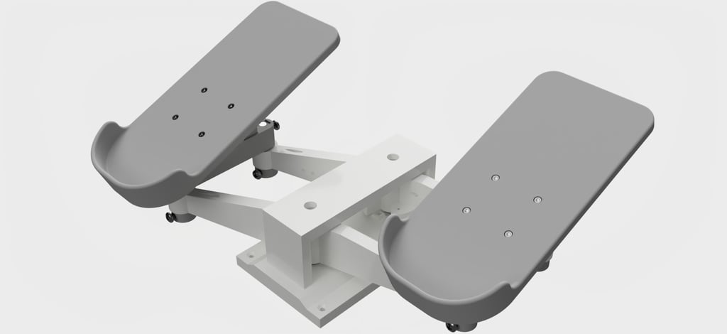 Plane Simulator Rudder Pedals