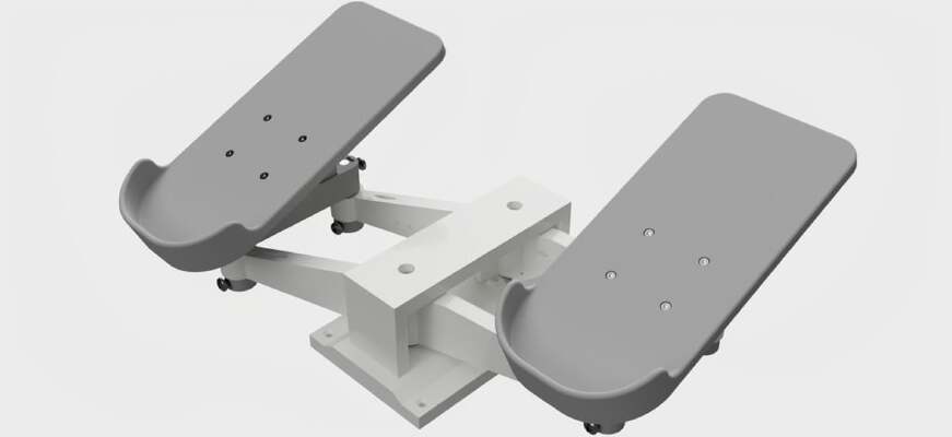 Plane Simulator Rudder Pedals | 3d print model