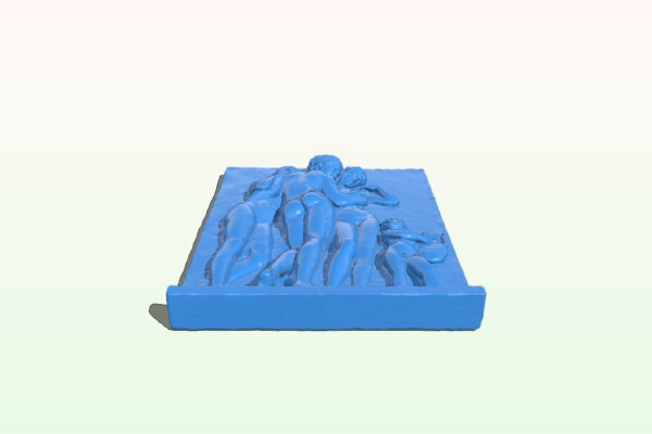 Three graces listening to Cupid’s song | 3d print model