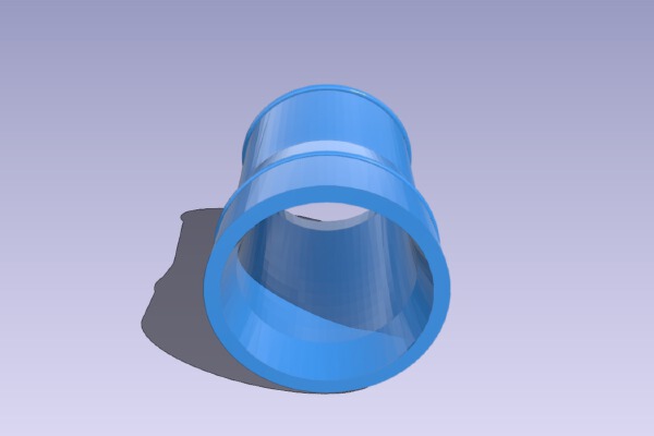 CAI Filter Adapter for Mini Cooper S Stealth | 3d print model