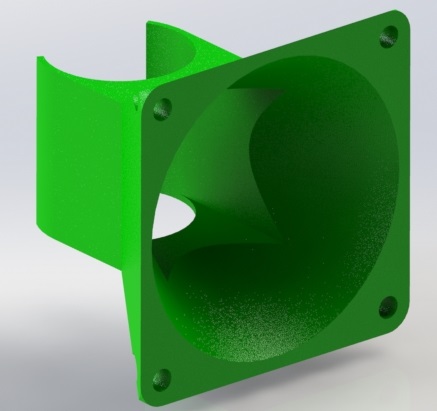 e3d v6 fan shroud 50mm fan