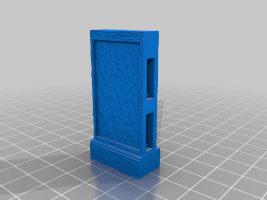  OpenLock 5.0 Wall "IN" Tudor, Wood Styles | 3d print model