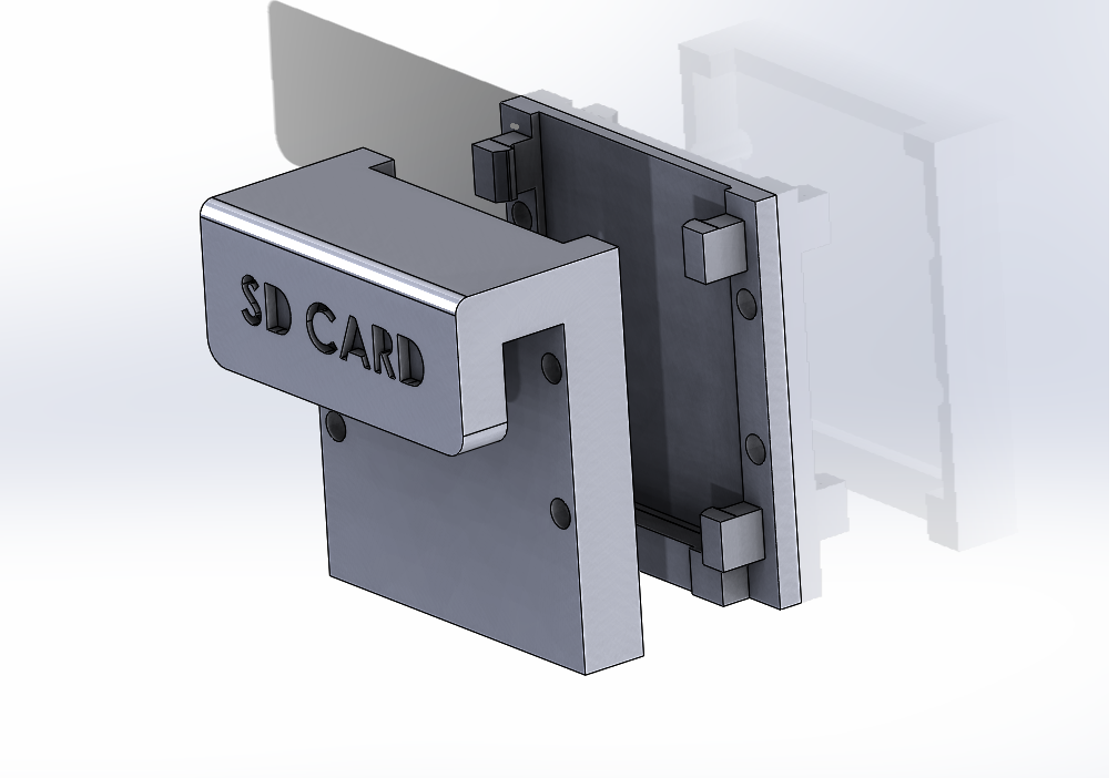 SD Card Reader Frame
