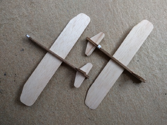 Balsa glider_canard | 3d print model