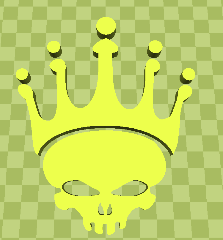 Halo Skull King emblem